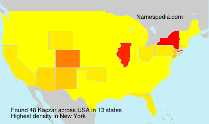 Surname Kaczar in USA Surname Kaczar in USA