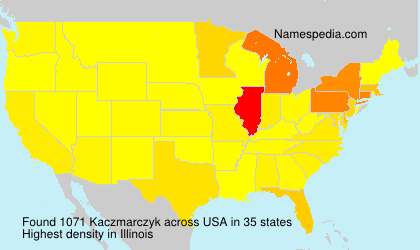 Surname Kaczmarczyk in USA Surname Kaczmarczyk in USA