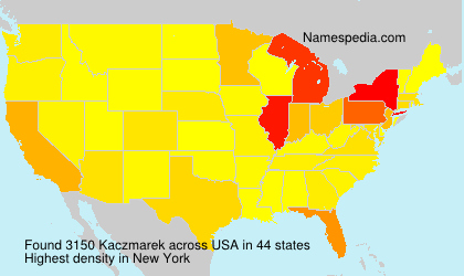 Surname Kaczmarek in USA Surname Kaczmarek in USA