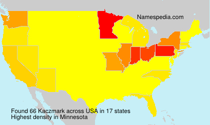 Surname Kaczmark in USA Surname Kaczmark in USA