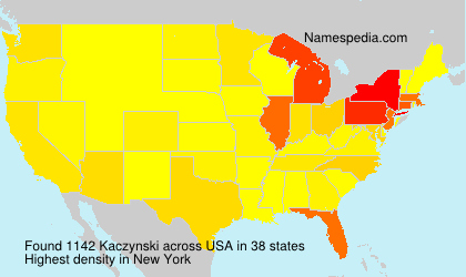 Surname Kaczynski in USA Surname Kaczynski in USA
