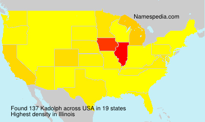 Surname Kadolph in USA Surname Kadolph in USA