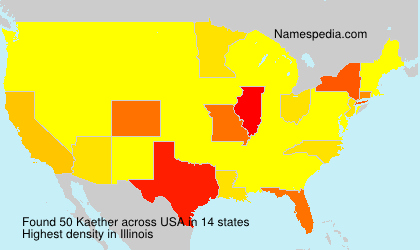 Surname Kaether in USA Surname Kaether in USA