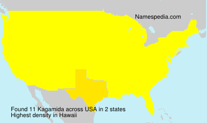 Surname Kagamida in USA Surname Kagamida in USA