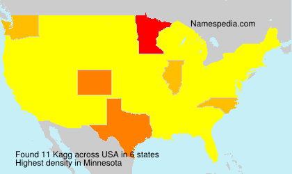 Surname Kagg in USA Surname Kagg in USA