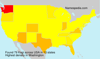 Surname Kagi in USA Surname Kagi in USA