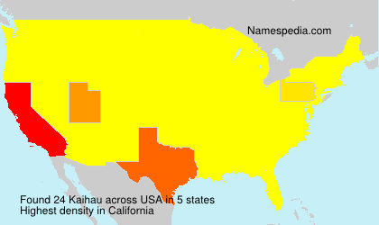 Surname Kaihau in USA Surname Kaihau in USA