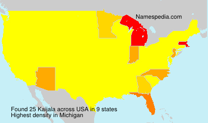 Surname Kaijala in USA Surname Kaijala in USA