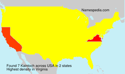 Surname Kaintoch in USA Surname Kaintoch in USA