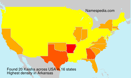 Surname Kaisha in USA Surname Kaisha in USA