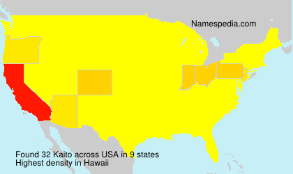 Surname Kaito in USA Surname Kaito in USA
