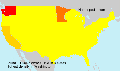 Surname Kaivo in USA Surname Kaivo in USA