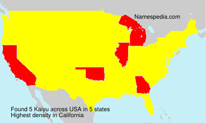 Surname Kaiyu in USA Surname Kaiyu in USA