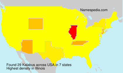 Surname Kalabus in USA Surname Kalabus in USA