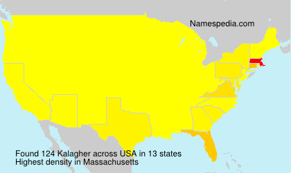 Surname Kalagher in USA Surname Kalagher in USA