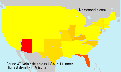 Surname Kalajdzic in USA Surname Kalajdzic in USA