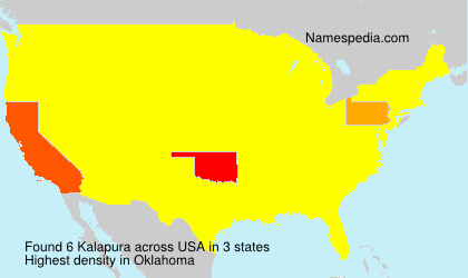 Surname Kalapura in USA Surname Kalapura in USA