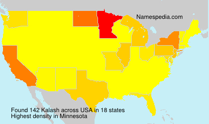 Surname Kalash in USA Surname Kalash in USA