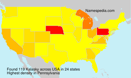 Surname Kalasky in USA Surname Kalasky in USA