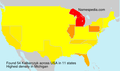 Surname Kalbarczyk in USA Surname Kalbarczyk in USA