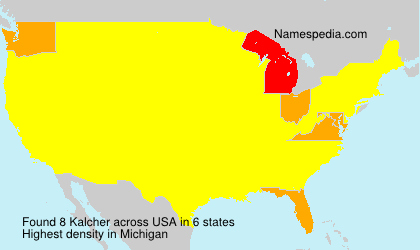 Surname Kalcher in USA Surname Kalcher in USA