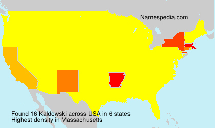 Surname Kaldowski in USA Surname Kaldowski in USA