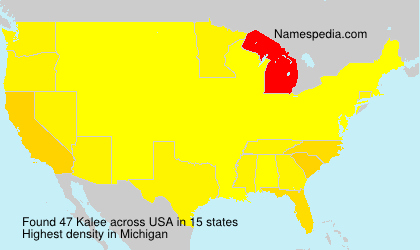 Surname Kalee in USA Surname Kalee in USA