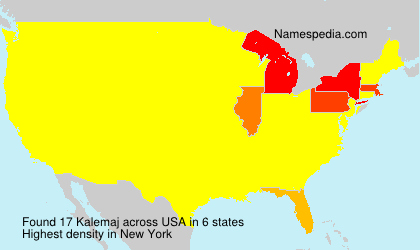 Surname Kalemaj in USA Surname Kalemaj in USA