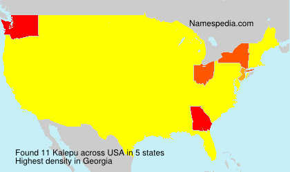 Surname Kalepu in USA Surname Kalepu in USA