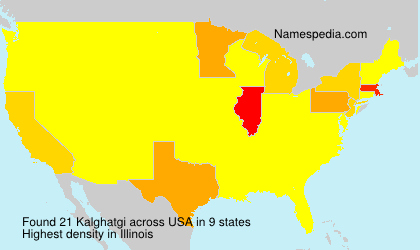 Surname Kalghatgi in USA Surname Kalghatgi in USA