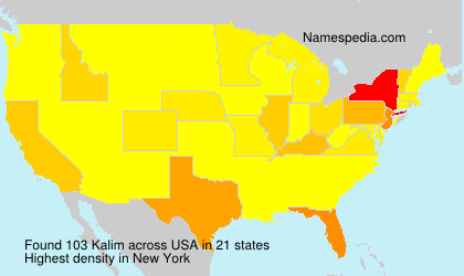 Surname Kalim in USA Surname Kalim in USA