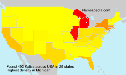 Surname Kalisz in USA Surname Kalisz in USA