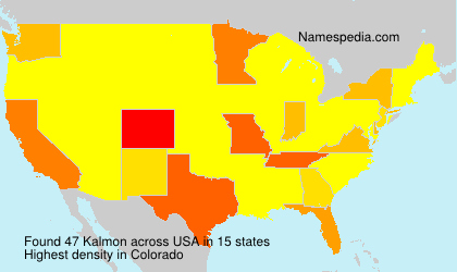 Surname Kalmon in USA Surname Kalmon in USA