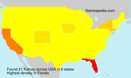 Surname Kalnay in USA Surname Kalnay in USA