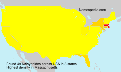 Surname Kaloyanides in USA Surname Kaloyanides in USA