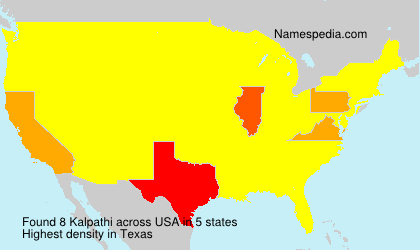 Surname Kalpathi in USA Surname Kalpathi in USA