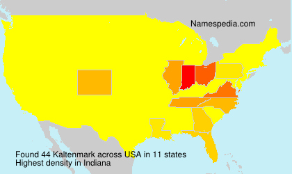 Surname Kaltenmark in USA Surname Kaltenmark in USA