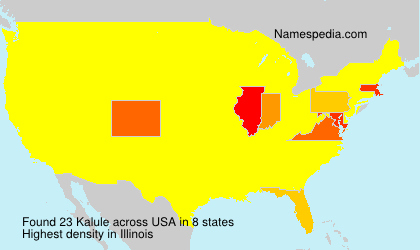 Surname Kalule in USA Surname Kalule in USA