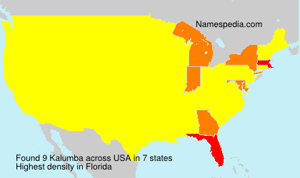 Surname Kalumba in USA Surname Kalumba in USA