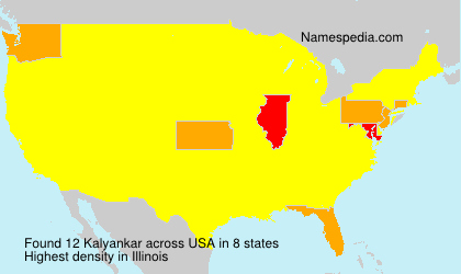 Surname Kalyankar in USA Surname Kalyankar in USA