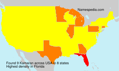 Surname Kamaran in USA Surname Kamaran in USA