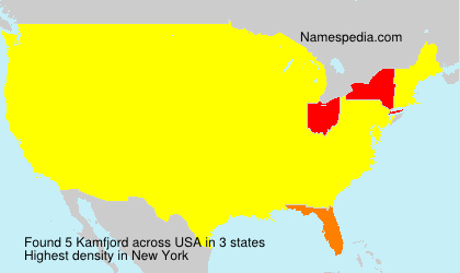 Surname Kamfjord in USA Surname Kamfjord in USA