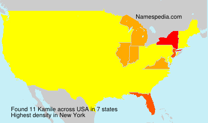 Surname Kamile in USA Surname Kamile in USA