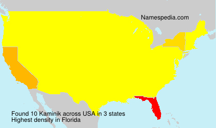 Surname Kaminik in USA Surname Kaminik in USA