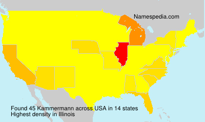 Surname Kammermann in USA Surname Kammermann in USA