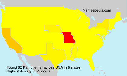 Surname Kamphefner in USA Surname Kamphefner in USA