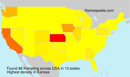 Surname Kampling in USA Surname Kampling in USA