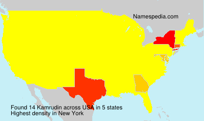 Surname Kamrudin in USA Surname Kamrudin in USA
