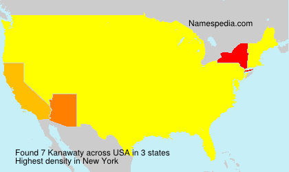 Surname Kanawaty in USA Surname Kanawaty in USA
