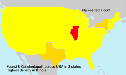 Surname Kancherlapalli in USA Surname Kancherlapalli in USA